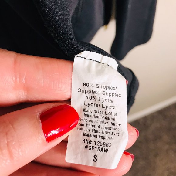 Kate Spade x Beyond Yoga Black Bow Neck Zip up Athletic Jacket - Picture 10 of 16